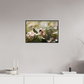 60 x 40 cm, Plexi et cadre américain Abeille à la lumière