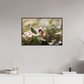 75 x 50 cm, Plexi et cadre américain Abeille à la lumière