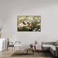 150 x 100 cm, Plexi et cadre américain Abeille à la lumière