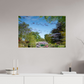 90 x 60 cm, Photo Print Under Acrylic Glass Une pensée de Claude Monet