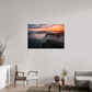 120 x 80 cm, Photo Print Under Acrylic Glass Aube sur les Falaises d'Aval d'Etretat