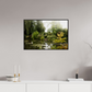 75 x 50 cm, Plexi et cadre américain La mare de Giverny