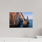 45 x 30 cm, Photo Print Under Acrylic Glass Lumière dorée sur l’arche d’Étretat
