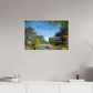 75 x 50 cm, Photo Print Under Acrylic Glass Une pensée de Claude Monet