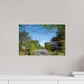 45 x 30 cm, Photo Print Under Acrylic Glass Une pensée de Claude Monet